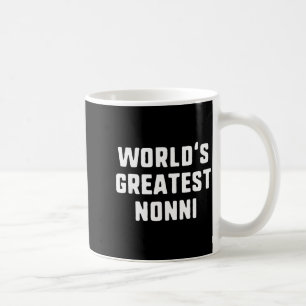 Weltbeste Nonni lustige Familie Weltbeste Kaffeetasse