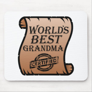 Weltbeste Oma-zertifizierte Zertifizierung - Wette Mousepad