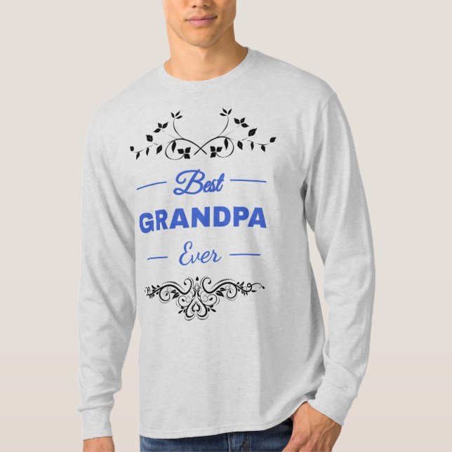 Weltbeste Opa je - Vintager Retro T-Shirt (Vorderseite)