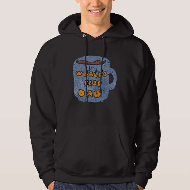 Weltbeste Papa Father's Day  Pocket Mug Hoodie (Vorderseite)