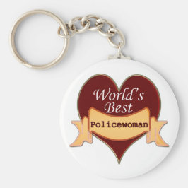 Weltbeste Polizistin Schlüsselanhänger