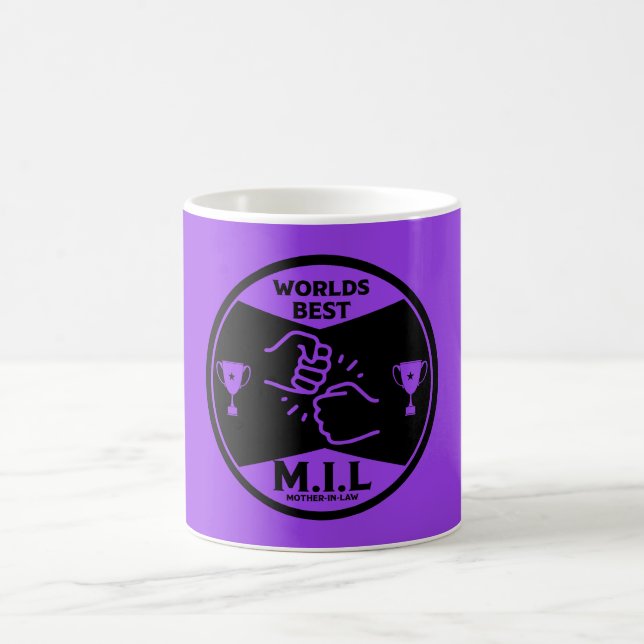 Weltbeste Schwiegermutter Kaffeetasse (Mittel)