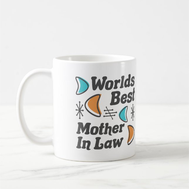 Weltbeste Schwiegermutter Kaffeetasse (Links)