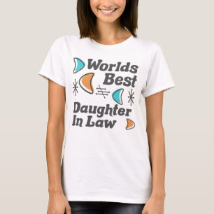 Weltbeste Schwiegertochter Retro T-Shirt