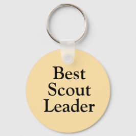 Weltbeste Scout Leader-Ware Schlüsselanhänger