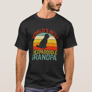 Weltbeste Sheepadoodle Opa Sheepadoodle T-Shirt