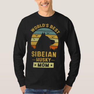 Weltbeste sibirische Husky-Mama 48 T-Shirt