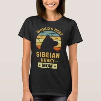Weltbeste sibirische Husky-Mama 48 T-Shirt
