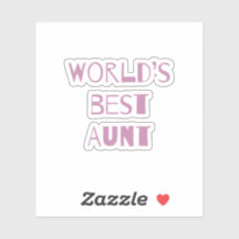 Weltbeste Tante