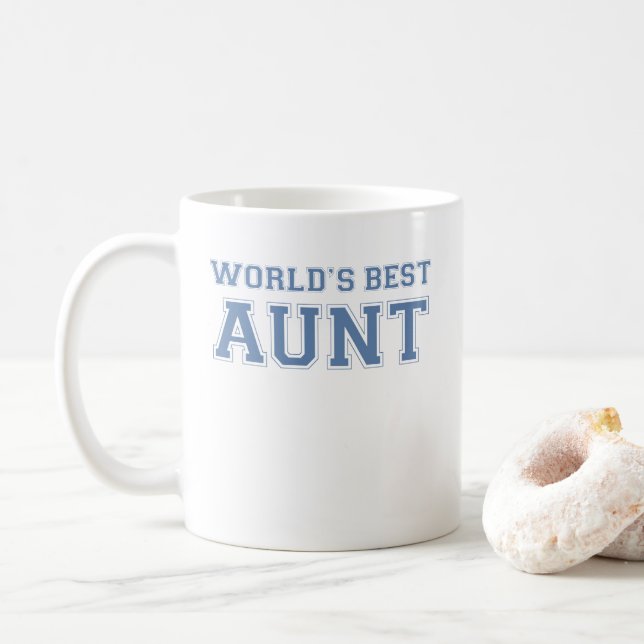 Weltbeste Tante Kaffeetasse (Mit Donut)