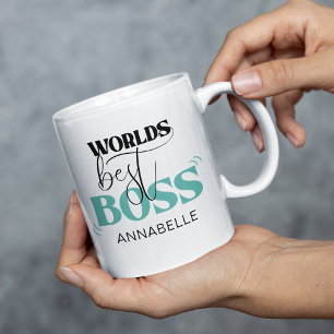 Weltbeste Tasse für den Boss-Kaffee