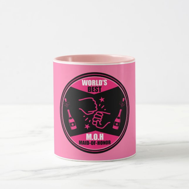 Weltbeste Trauzeugin Tasse (Zentrum)