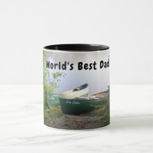 Weltbeste Vater-Camping-Kanufahrt Tasse