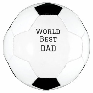 Weltbeste VATER FATHER fügen Texttext für Namenssp Fußball