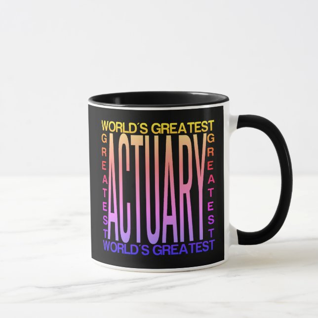 Weltbester Aktuar Tasse (Rechts)