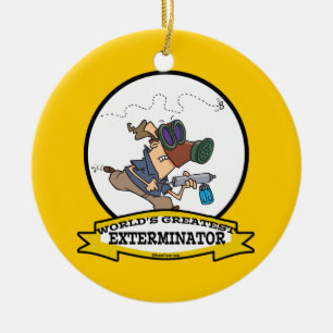 WELTBESTER AUSSENMÄNNER CARTOON KERAMIKORNAMENT