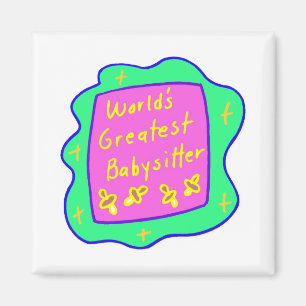 Weltbester Babysitter 2 Magnet
