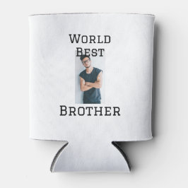 Weltbester Bruder fügt einfach den Text Sport hinz Dosenkühler
