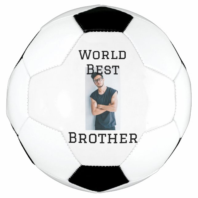 Weltbester Bruder fügt einfach den Text Sport hinz Fußball (Vorderseite)