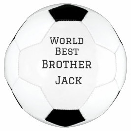 Weltbester Bruder fügt einfach den Text Sport hinz Fußball