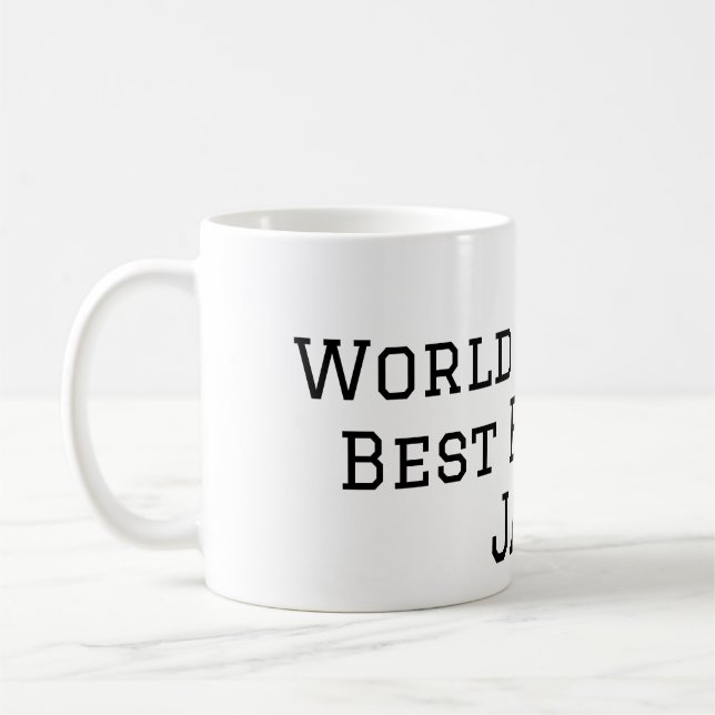Weltbester Bruder fügt einfach den Text Sport hinz Kaffeetasse (Links)
