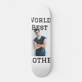 Weltbester Bruder fügt einfach den Text Sport hinz Skateboard
