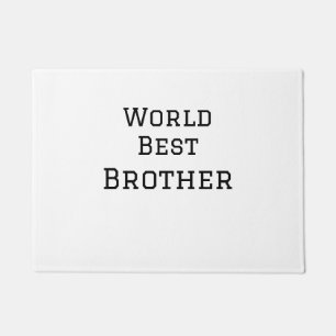 Weltbester Bruder Name Text Sport Text einfach Fußmatte