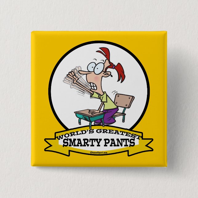 WELTBESTER CARTOON FÜR KLEINSTÄNDE BUTTON (Vorderseite)