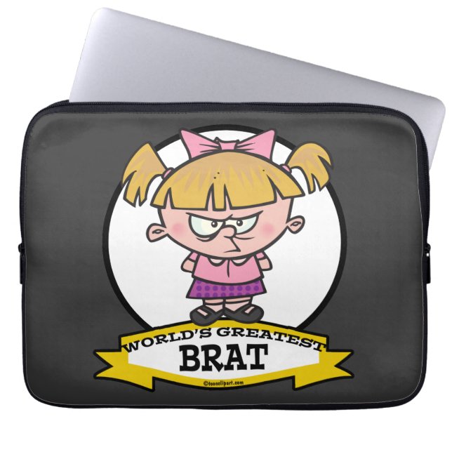WELTBESTER CARTOON LAPTOPSCHUTZHÜLLE (Vorderseite)