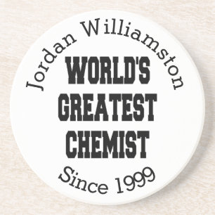 Weltbester Chemist Getränkeuntersetzer
