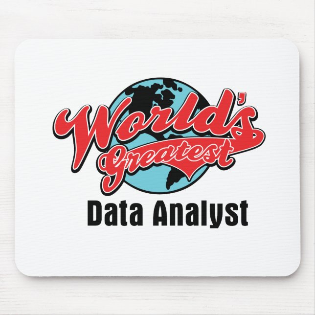 Weltbester Daten-Analytiker Mousepad (Vorne)