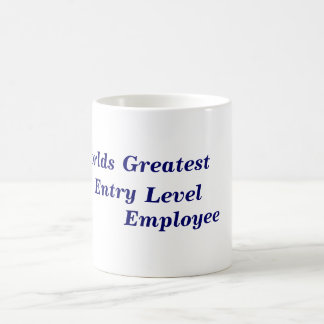 Weltbester Eingangsstufe-Angestellter Kaffeetasse
