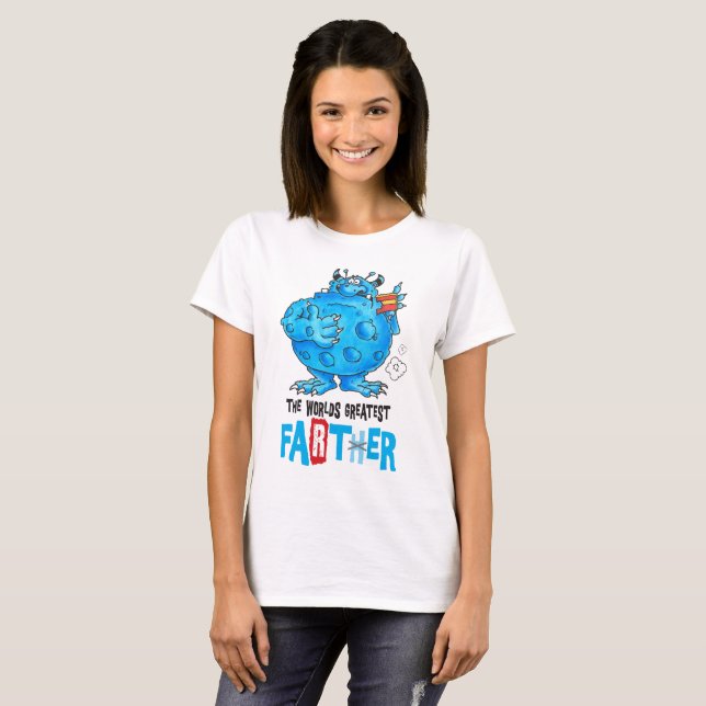weltbester Farter 2018 (weiß) T-Shirt (Vorne ganz)