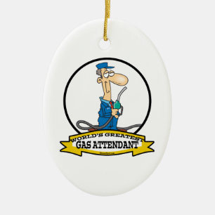 WELTBESTER GAS-AUFMERKSAM MÄNNER CARTOON KERAMIK ORNAMENT