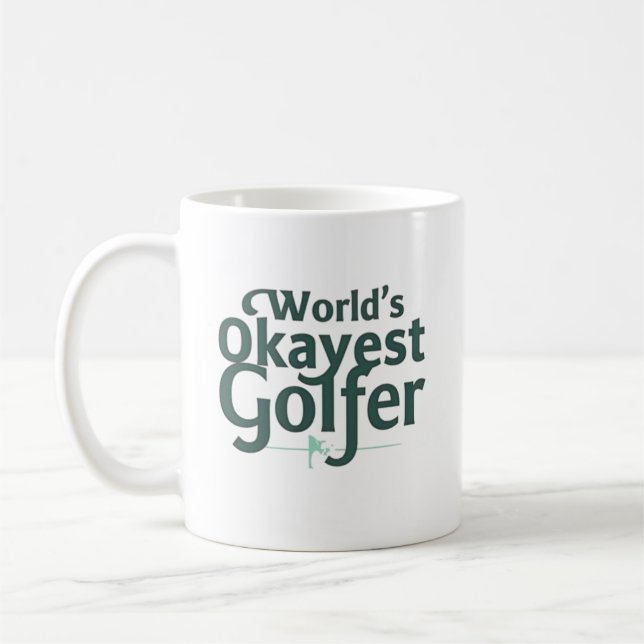 Weltbester Golfer | Lustiger Golf Kaffeetasse (Links)