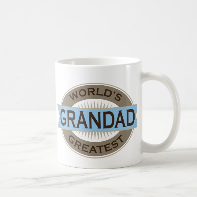 Weltbester Grandad Kaffeetasse (Rechts)
