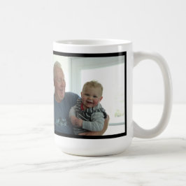 Weltbester Großvater mit Bild Kaffeetasse
