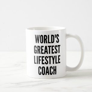 Weltbester Lifestyle-Coach Kaffeetasse
