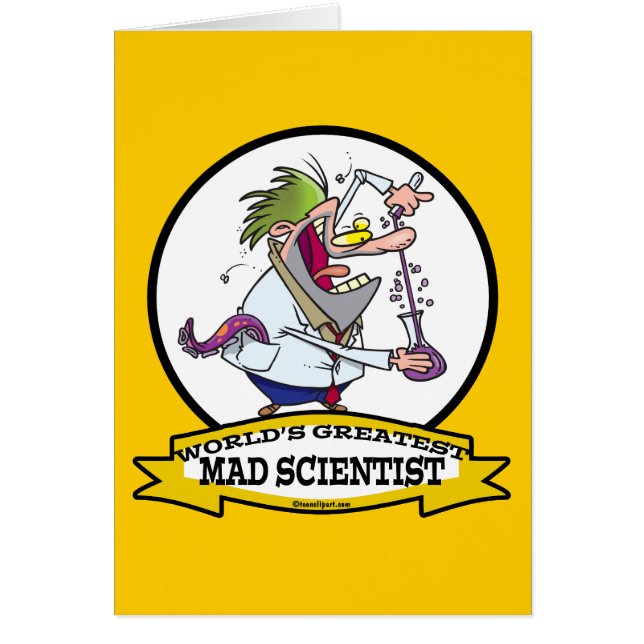 WELTBESTER MAD-WISSENSCHAFTLER CARTOON (Vorne)