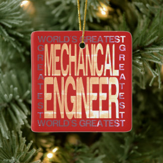 Weltbester Maschineningenieur Keramikornament