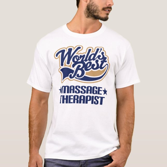 Weltbester Massage-Therapeut T-Shirt (Vorderseite)