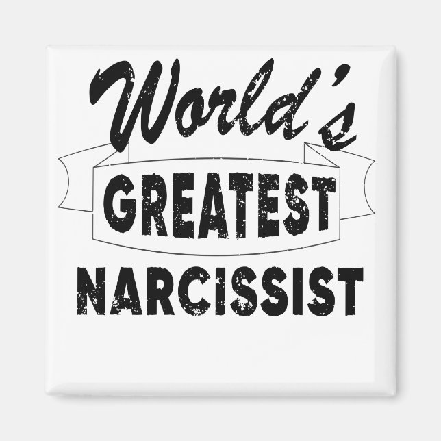 Weltbester Narcissist Magnet (Vorne)