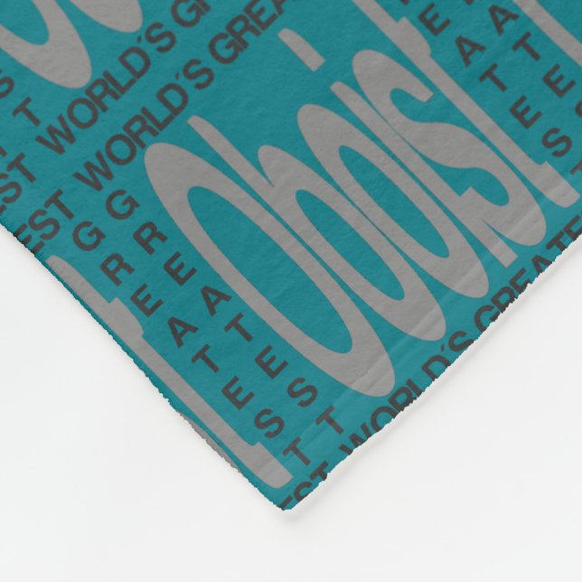 Weltbester Oboist Fleecedecke (Ecke)