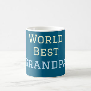 Weltbester Opa Namenstext Sporttext vereinfacht Kaffeetasse