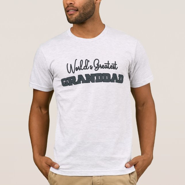 Weltbester Opa T-Shirt (Vorderseite)