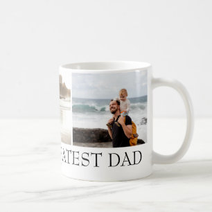 Weltbester Papa moderne Foto-Collage zum Aufbewahr Kaffeetasse