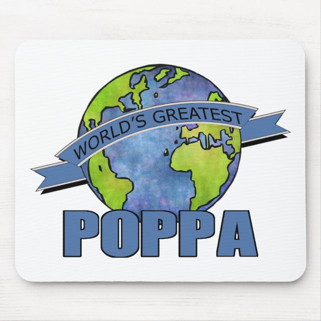 Weltbester Papa Mousepad (Vorne)