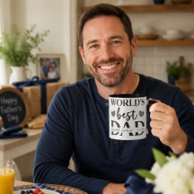 Weltbester Papa Personalisierter Becher