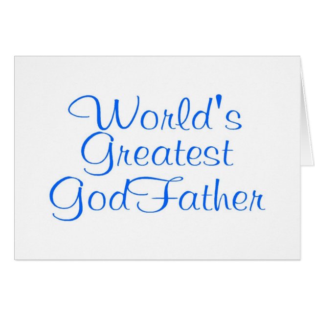 Weltbester Pate (Vorderseite (Horizontal))