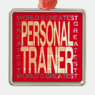 Weltbester Personal Trainer Ornament Aus Metall